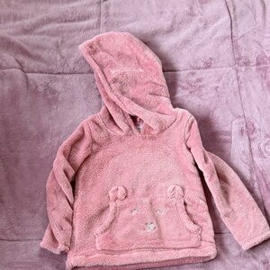Carter's Pink Fleece Hoodie with Bear Ears